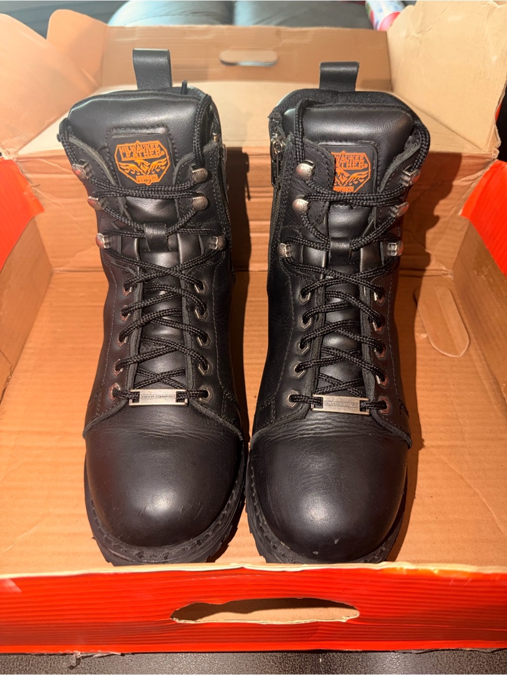 Milwaukee Leather Motorcycle Boots